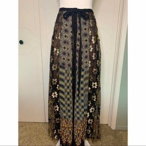 Dressy Maxi Skirt- Beguile Anthropologie